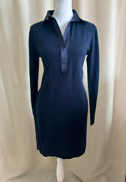 Club Monaco Navy Knit Dress | Size S