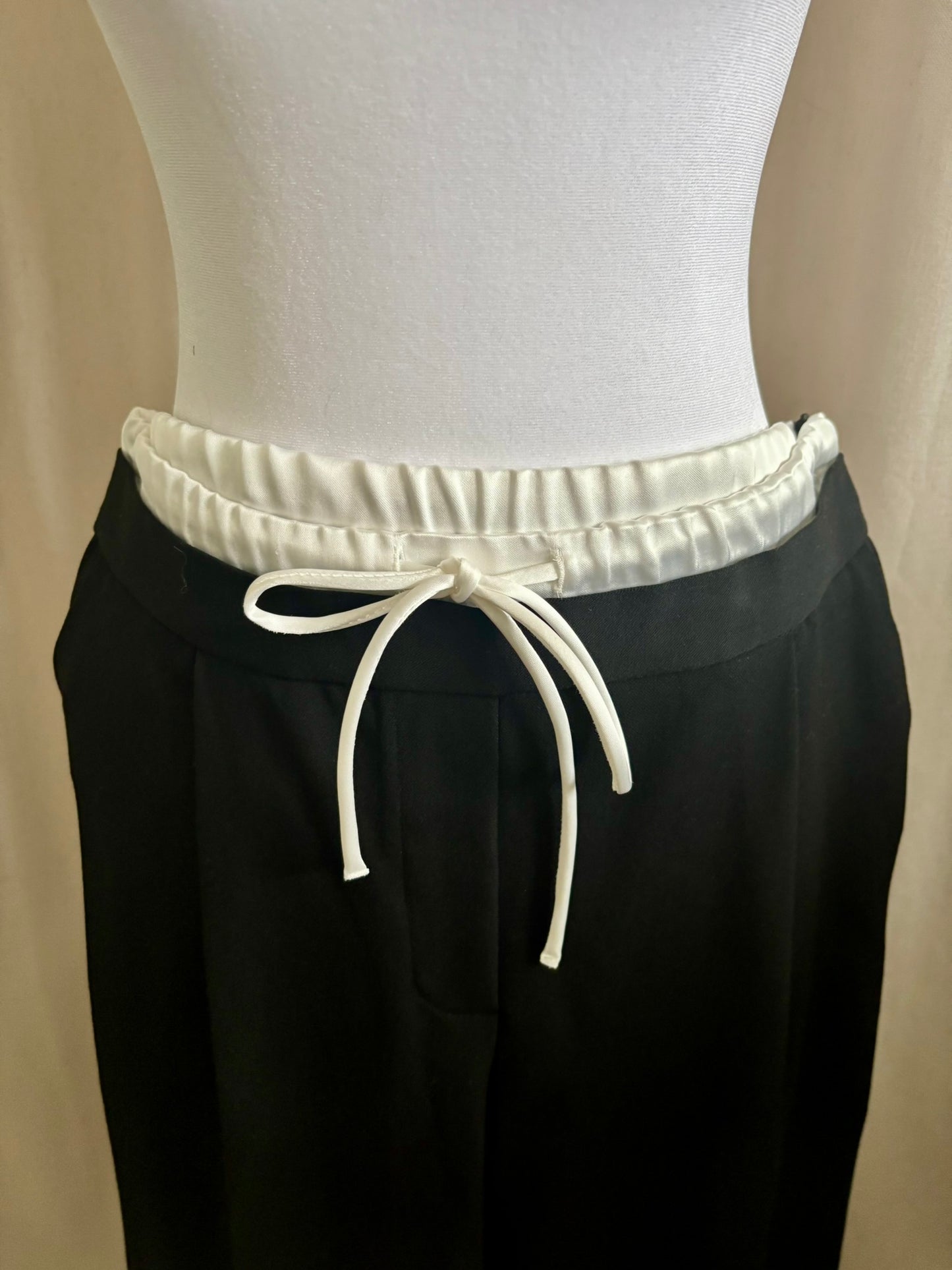 NWT Zara Double Waist Wide Leg Pants | Size M
