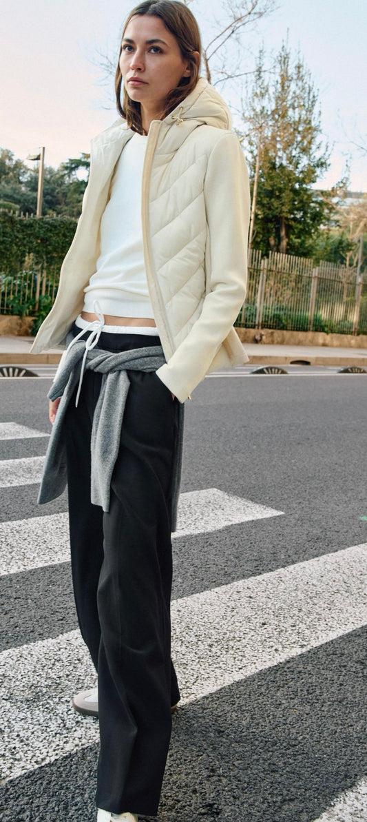 NWT Zara Double Waist Wide Leg Pants | Size M