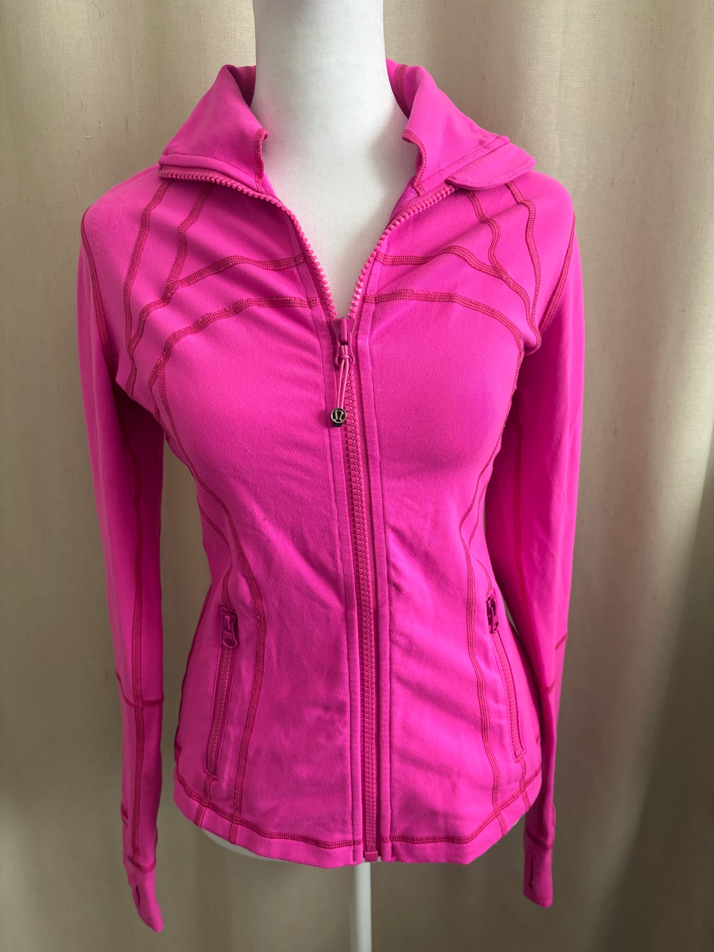 Lululemon Define Jacket | Size 6 Paris Pink Solid