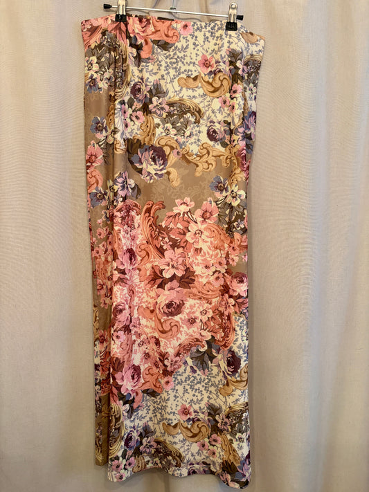 Dynamite Floral Midi Skirt | Size L