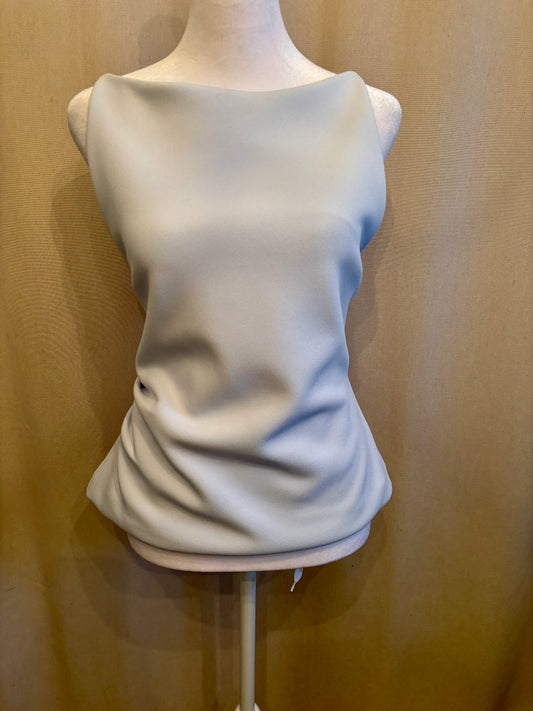 Babaton Light Blue Ruched Shell | Size L