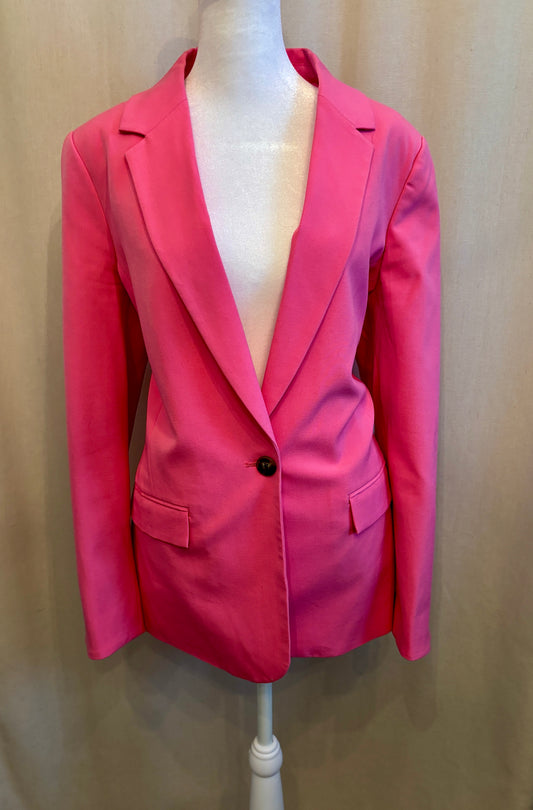Reitmans Oversized Bright Pink Blazer | Size 6