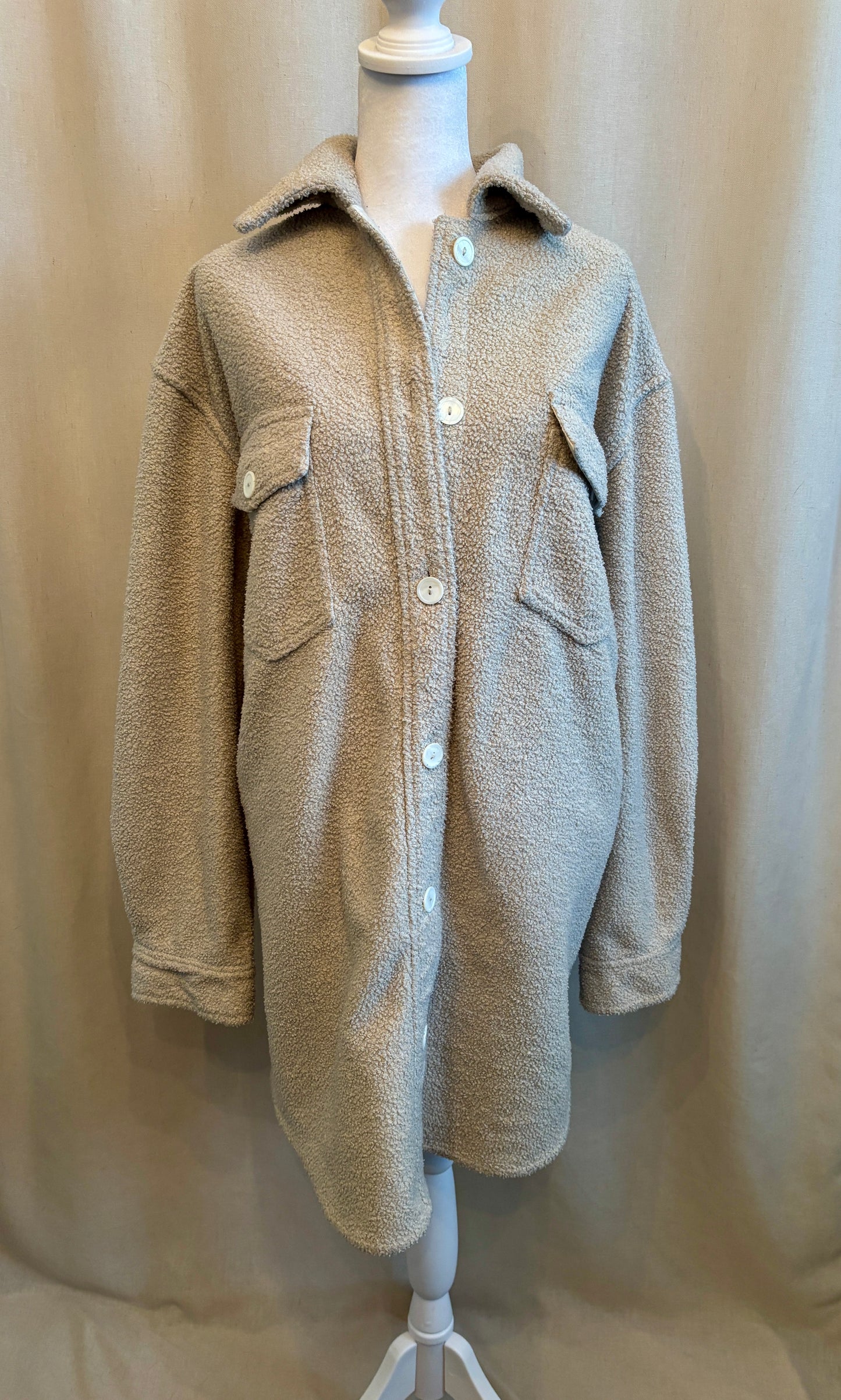 Jillian Harris x Jackson Rowe Scholar Shacket | Size XL
