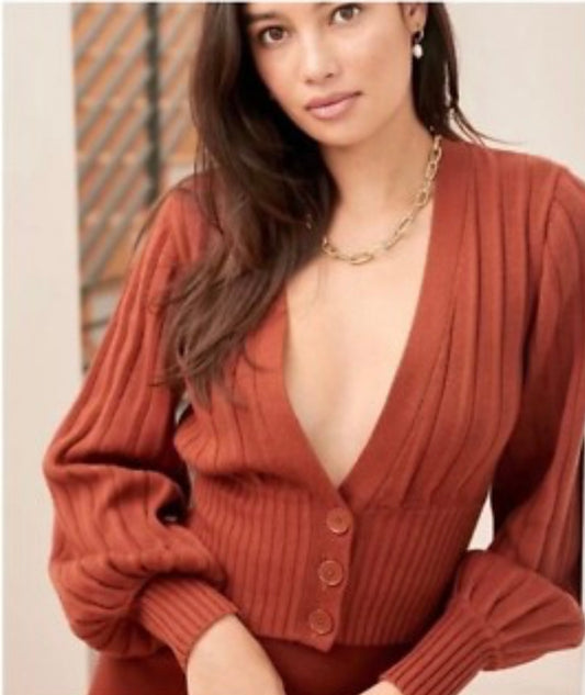 Wilfred Plunge Front Cardigan | Size S