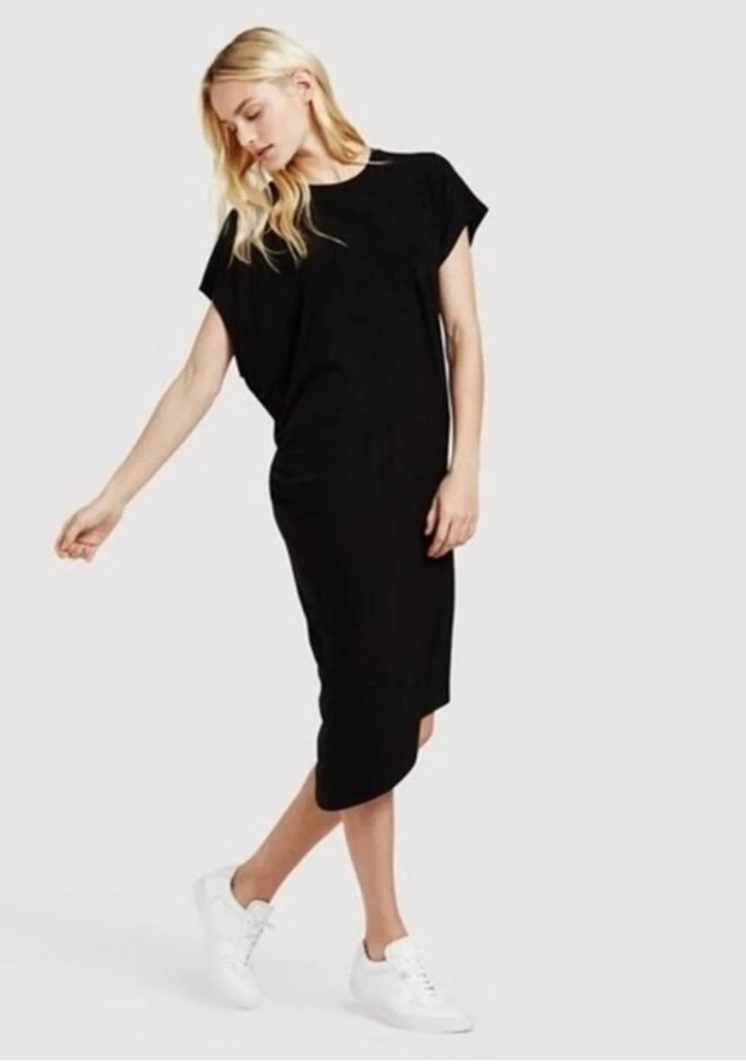 Kit & Ace Wave Midi Dress | Size 8