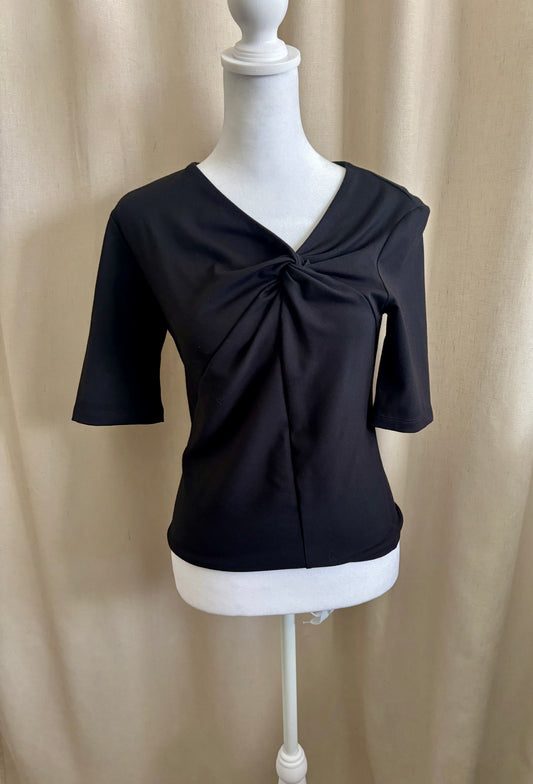 Club Monaco Knot-Front Shirt | Size S