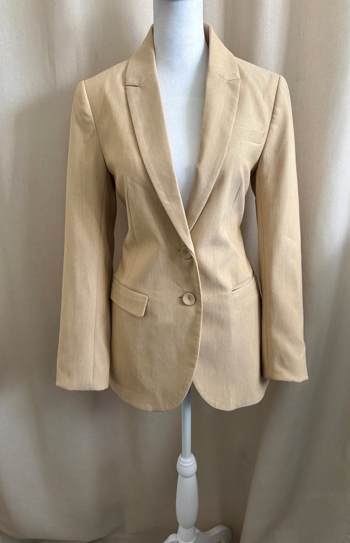 Stradivarius Camel Blazer | Size M