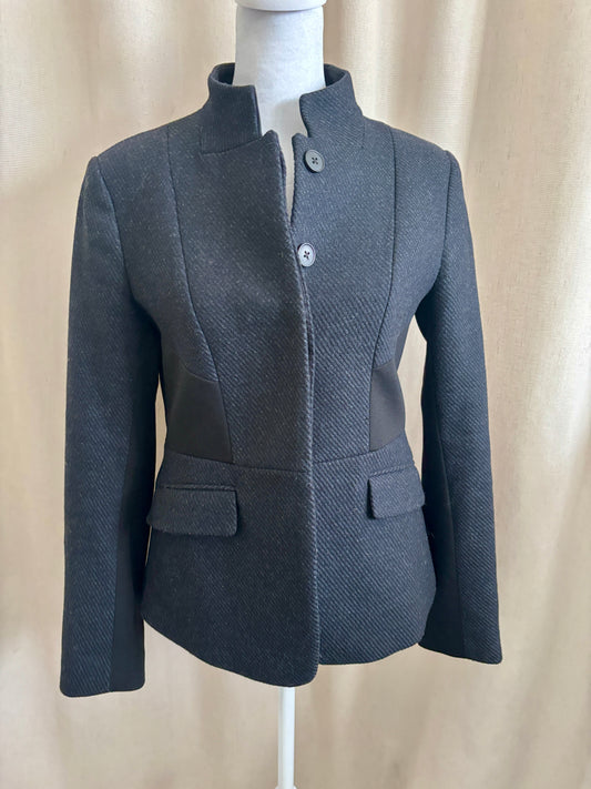 G2000 Navy & Black Tweed Blazer | Size 36 (6)