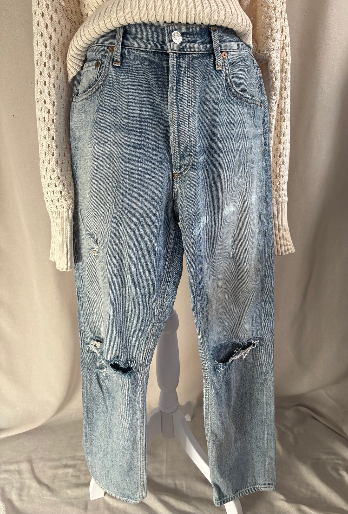 Agolde Jamie High Rise Classic Jeans Size 30